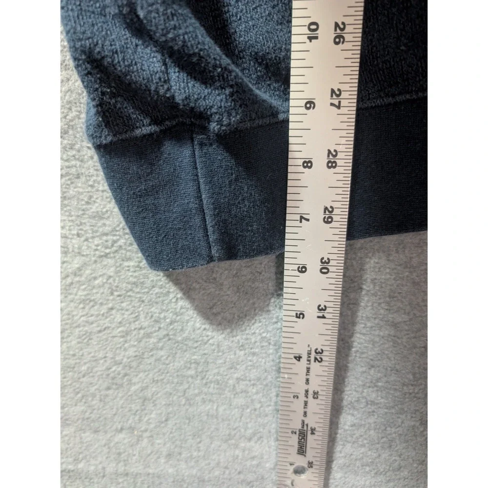 Orvis Quarter Zip Fleece Pullover XXL Blue Outdoor Casual Sweater